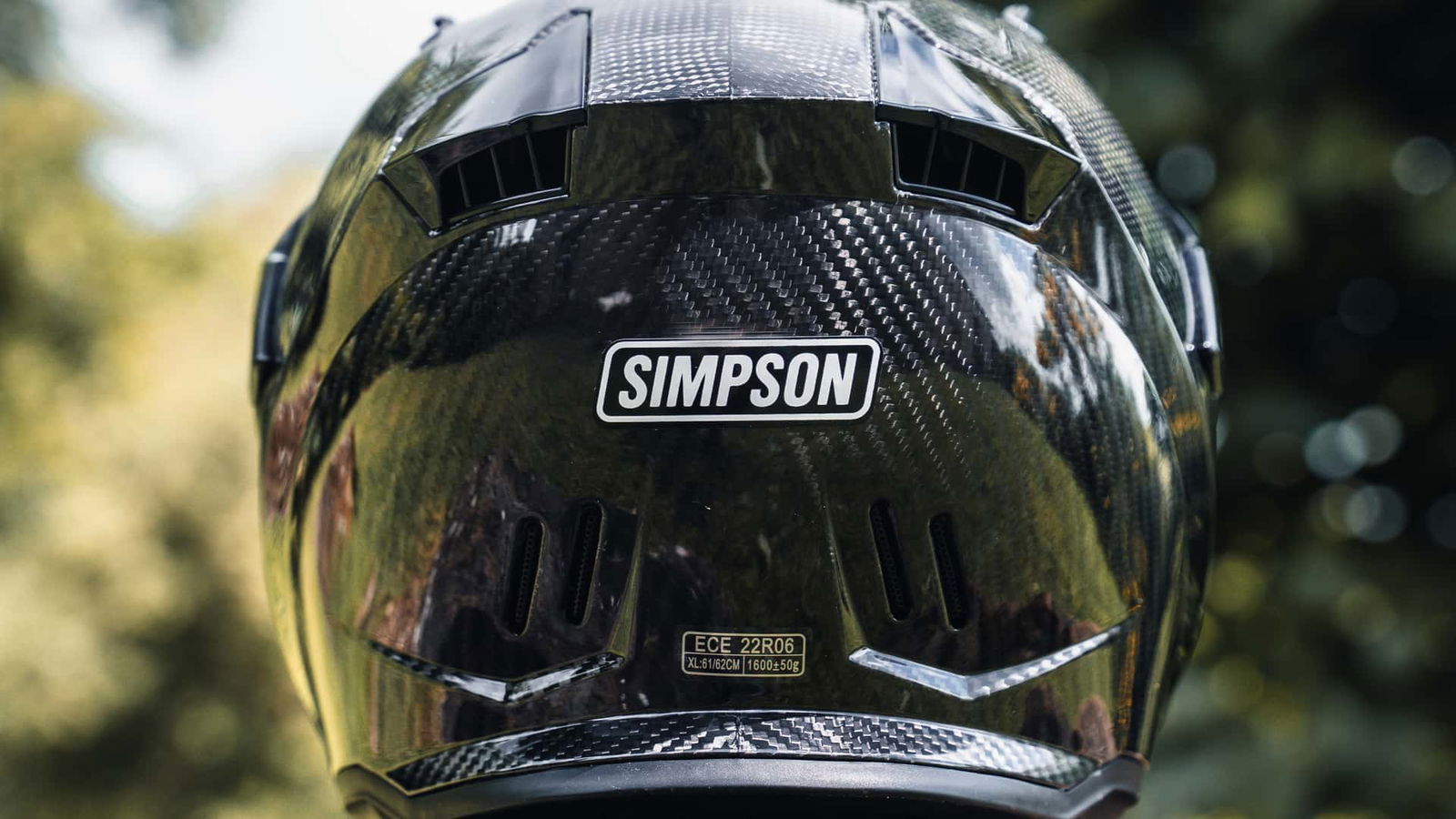 New Simpson adventure helmet
